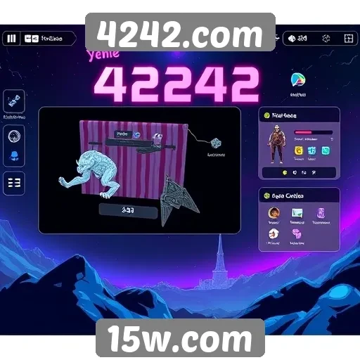 Primeiras impressões sobre a interface do 4242.com