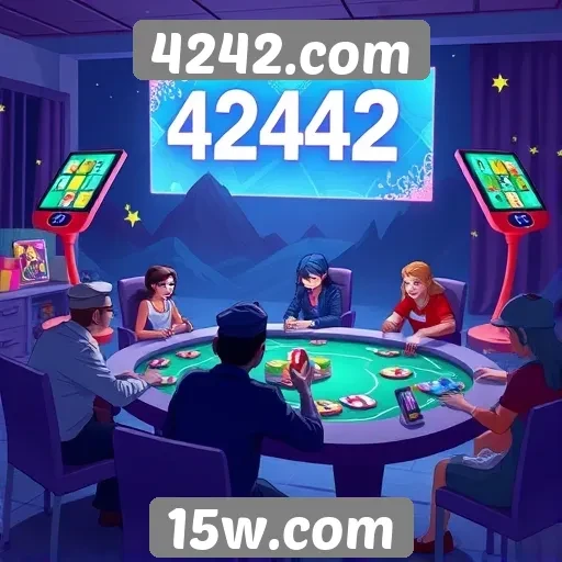 Jogos populares em 4242.com atraem novos usuários
