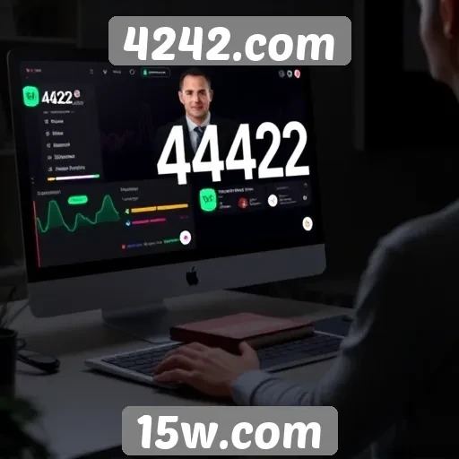 Exploração das funcionalidades do site 4242.com